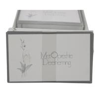 Condoleancekaarten vensterdoos 100+env.