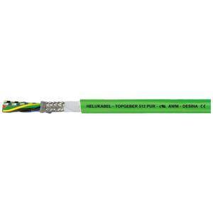 Helukabel TOPGEBER 512 Encoderkabel 4 x 0.18 mm² Groen 700653 50 m