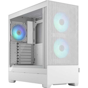 Pop Air RGB White TG Clear Tint Tower behuizing