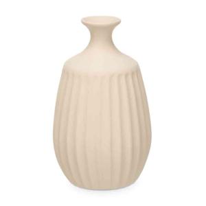 Bloemenvaas Antique Athena - creme wit - keramiek - D27 x H48 cm