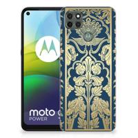 Motorola Moto G9 Power | TPU Case | Beige Flowers