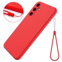 Samsung Galaxy A35 Liquid Siliconen Hoesje - Rood