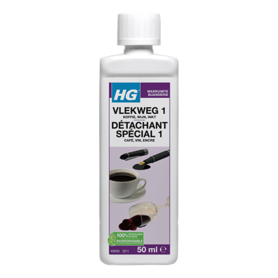 HG Vlekweg nr. 1 koffie/thee/etc 50 Milliliter HG Vlekweg nr. 1 koffie/thee/etc 50 Milliliter