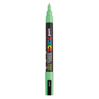 Uni Posca pc3m verfmarker lichtgroen - ronde punt tot 1,3 mm