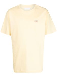 Off Duty t-shirt en coton à logo imprimé - Jaune