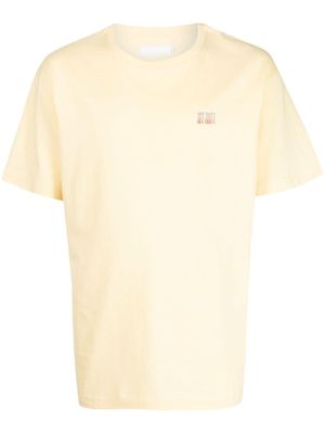 Off Duty t-shirt en coton à logo imprimé - Jaune