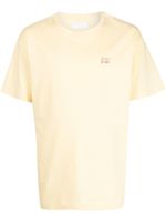 Off Duty t-shirt en coton à logo imprimé - Jaune