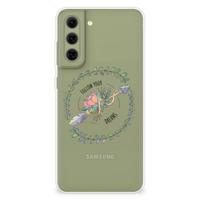 Samsung Galaxy S21FE Telefoonhoesje met Naam Boho Dreams Samsung Galaxy S21FE Telefoonhoesje met Naam Boho Dreams