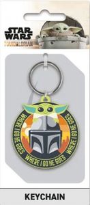 Star Wars - The Mandalorian Rubber Keychain