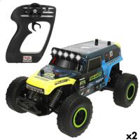 Politiewagen op Afstandsbediening Maisto BROCKY 35 x 16 x 20 cm (2 Stuks)