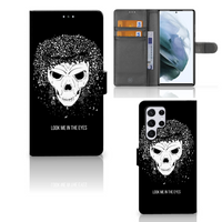 Telefoonhoesje met Naam Samsung Galaxy S22 Ultra Skull Hair