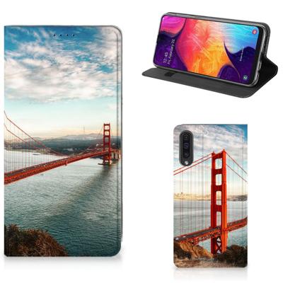 Samsung Galaxy A50 | Book Cover | Golden Gate Bridge