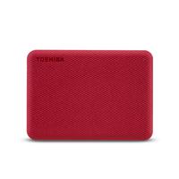 Toshiba Canvio Advance 2 TB Externe harde schijf (2,5 inch) USB 3.2 Gen 1 Rood HDTCA20ER3AA