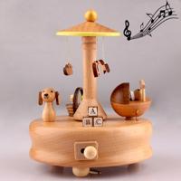 Baby bed vorm Home decor originaliteit houten muzikale dozen