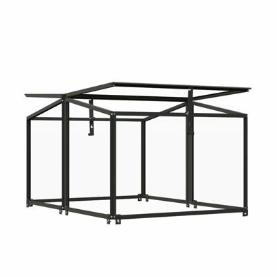 Royal Well Parsley Planter small broeikas 60x80x46cm - groengrijs