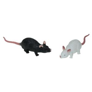 Rubberen nep/namaak dieren rat 11 cm