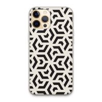 Crazy pattern: iPhone 13 Pro Max Transparant Hoesje