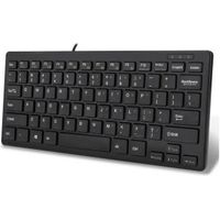 Adesso SlimTouch 111UB toetsenbord USB QWERTY Amerikaans Engels Zwart