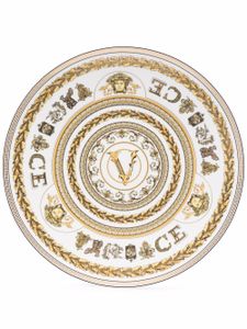 Versace assiette Virtus Gala 33 cm - Blanc