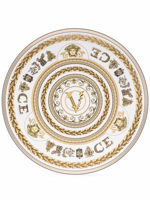 Versace assiette Virtus Gala 33 cm - Blanc