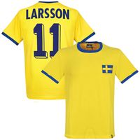 Zweden Retro Shirt 1970's + Larsson 11 - thumbnail