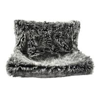 Croci radiatorhangmat gemeleerd zwart