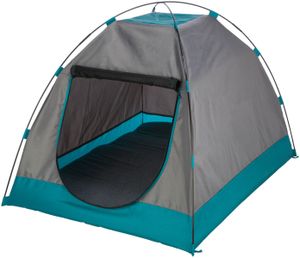 TRIXIE TENT VOOR HONDEN DONKERGRIJS / PETROL 110X80X75 CM