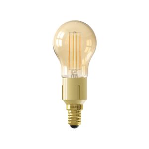 Smart LED Filament Goud Kogellamp P45 E14 220-240V 4,9W 470lm 1800-3000K - Calex