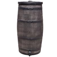 Roto regenton 150 liter bruin dia. 51 x h 100 cm bruin - Meuwissen agro
