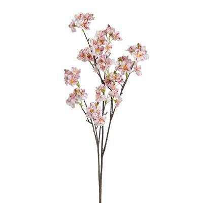 Kunstbloem Bloesem Floral - H106 cm - lichtroze - kunststof - stelen kunstbloemen - boeket - bloemet