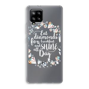Diamonds: Samsung Galaxy A42 5G Transparant Hoesje