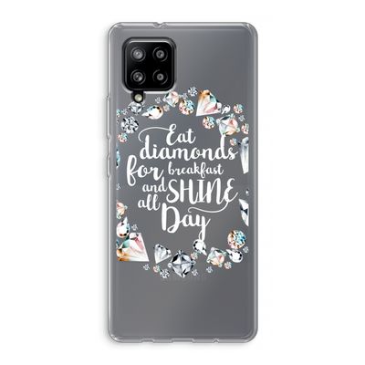 Diamonds: Samsung Galaxy A42 5G Transparant Hoesje