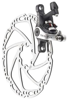 Shimano Mechanische schijfremset spyre voor zwart/zilver