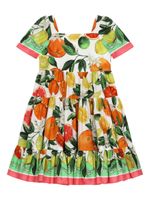 Dolce & Gabbana Kids robe imprimé Lemon & Orange - thumbnail