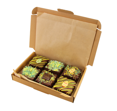 Brownies "Vrolijk Pasen"