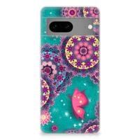 Google Pixel 7 | Hoesje maken | Cirkels en Vlinders