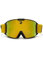 Off-White lunettes de ski à logo imprimé - Jaune