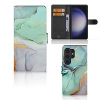 Hoesje voor Samsung Galaxy S24 Ultra Watercolor Mix | Portemonnee hoesje