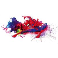 Fotobehang - Spider-Man Graffiti Art 300x150cm - Vliesbehang - thumbnail