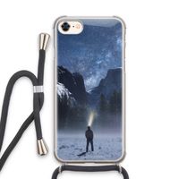 Wanderlust: iPhone 7 Transparant Hoesje met koord