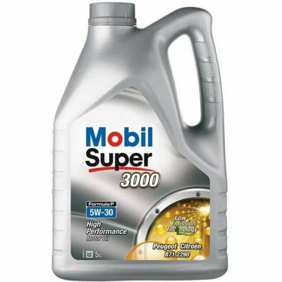 Motorolie voor auto's Mobil Super 3000 Formula-P 5W30 5 L