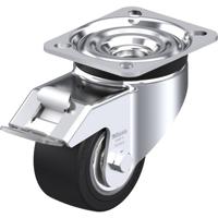 Blickle LK-SE 80K-FI Zwenkwiel met rem Wieldiameter: 80 mm Draagvermogen (max.): 200 kg 1 stuk(s)