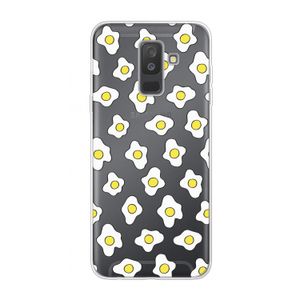 Spiegeleitjes: Samsung Galaxy A6 Plus (2018) Transparant Hoesje