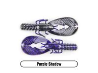 X Zone Muscle Back Finesse Craw 3,25inch 8,25 cm 8st. Purple Shadow - thumbnail