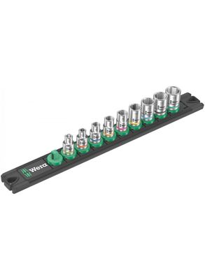 Wera Dop-magneetstrip A 4 Zyklop doppenset | 1/4"-aandrijving | 9-delig - 05005400001