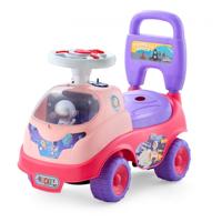 VEVOR Loopauto, Loopauto voor peuters met claxon en muziek, draagvermogen 22 kg, opbergruimte onder de stoel, Loopwagen voor peuters van 19 tot 36 maanden, roze
