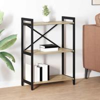 Boekenkast Sonoma eiken 60 x 30 x 83 cm Bewerkt hout