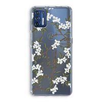 Blossoming spring: Motorola Moto G9 Plus Transparant Hoesje