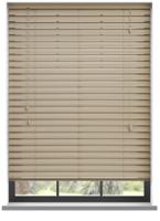 Aluminium jaloezie met koord - Beige