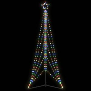 VidaXL Led-kerstboom 525 leds kleurrijk 302 cm